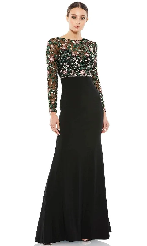Closeout Sale Mac Duggal 67870 - Empire Waist Evening Gown