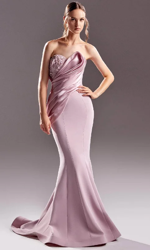 Reduced Prices MNM Couture G1513 - Fitted Trumpet Evening Dress