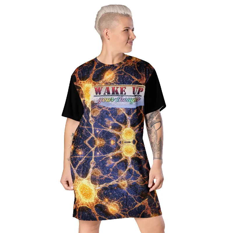 Savings Alert T-Shirt Dress Good morning Brain!