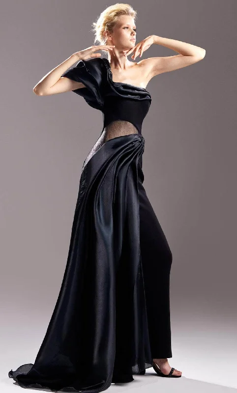 Get It Before It’s Gone MNM COUTURE G1531 - One-Shoulder Sleeve Side Cut-Out Embellished Prom Dress Get It Before It’s Gone MNM COUTURE G1531 - One-Shoulder Sleeve Side Cut-Out Embellished Prom Dress