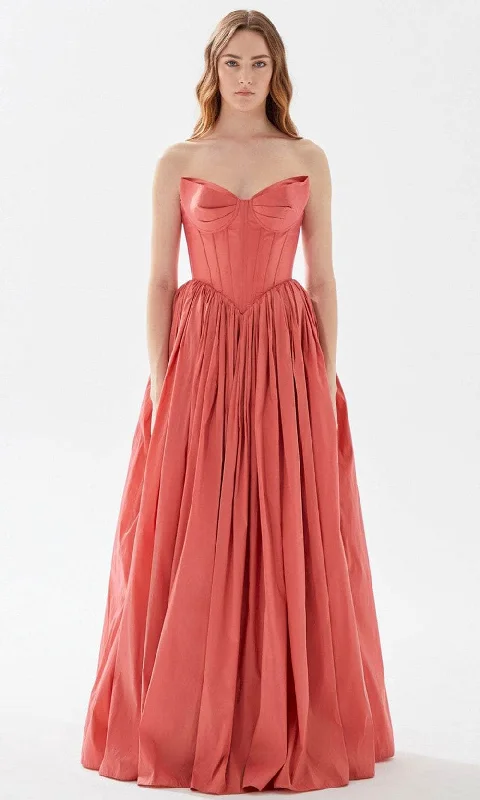 Factory Direct Sale Tarik Ediz 52069 - Bustier A-Line Prom Dress