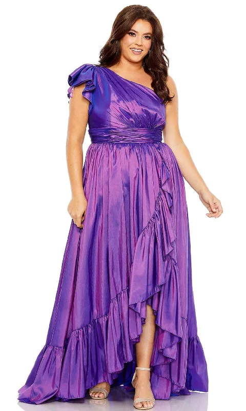 Price Rollback Mac Duggal 68149 - Drape Ruffle Gown
