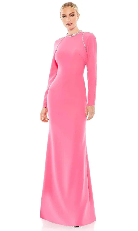 Don't Wait Ieena Duggal 26612 - High Neck Long Sleeved Prom Dress