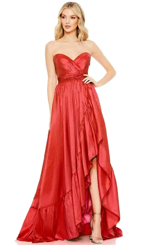 Savings Galore Mac Duggal 68040 - Strapless Ruched Prom Dress