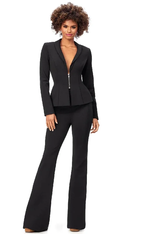 Daily Deals Ashley Lauren 11225 - Two Piece Long Sleeve Pantsuit