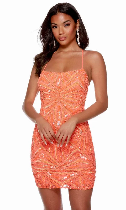 Limited Time Alyce Paris 4658 - Scoop Fitted Cocktail Dress