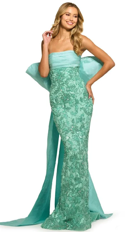 Clearance Sale Sherri Hill 55481 - Strapless Dress