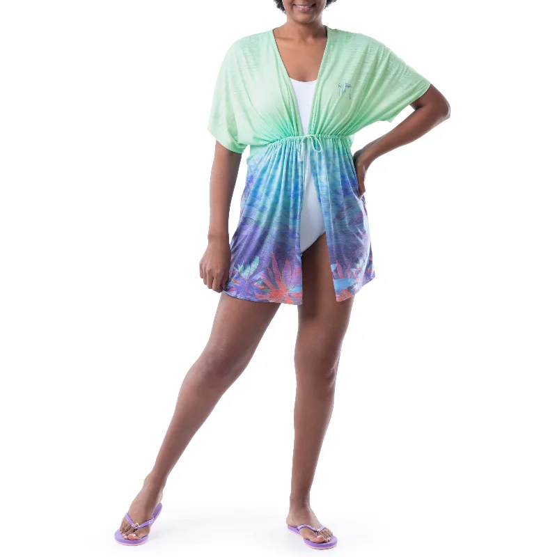 Stock Up and Save Ladies Feeling Tropical Kaftan Cover-up