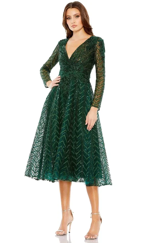Flash Deals Mac Duggal 20399 - Beaded Embroidered Cocktail Dress