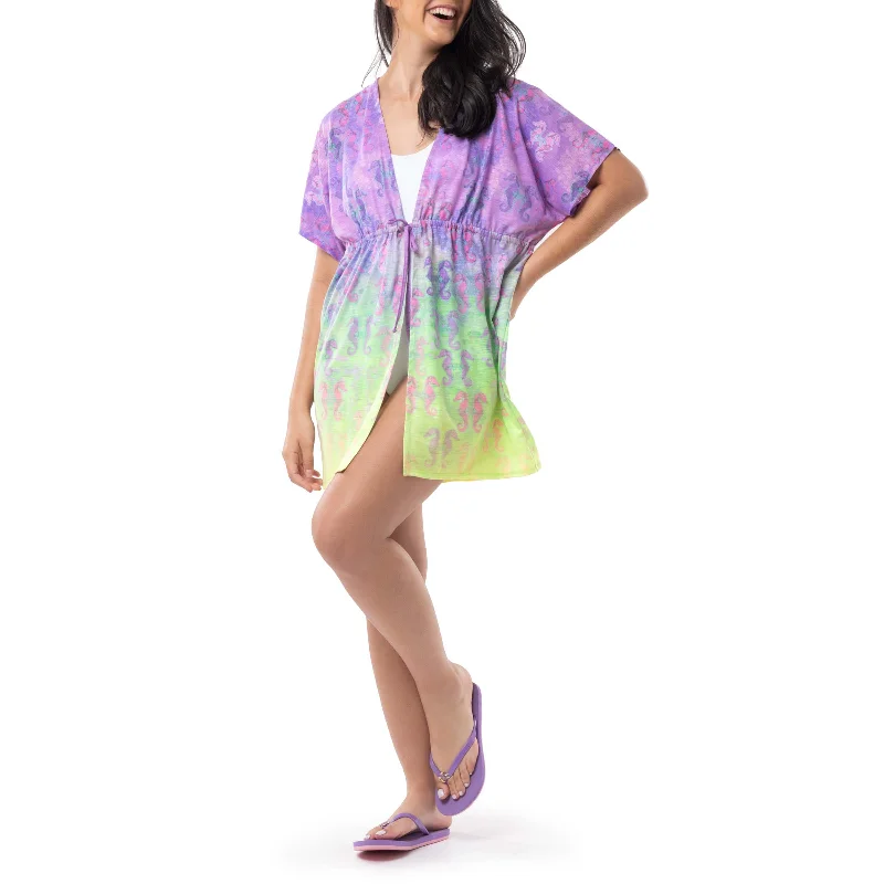 Weekend Flash Sale Ladies Sea Fan Kaftan Cover-up