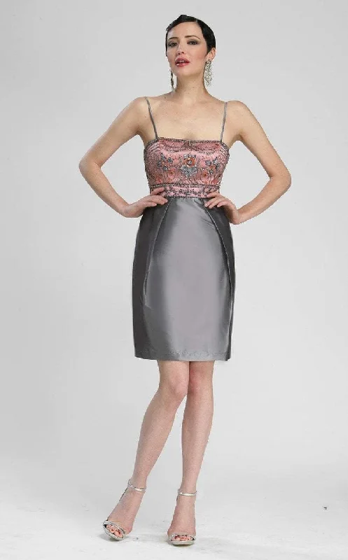 Now or Never Sue Wong Sleeveless Embellished Bodice Empire Taffeta Dress N3434 - 1 pc Charcoal In Size 6 Available Now or Never Sue Wong Sleeveless Embellished Bodice Empire Taffeta Dress N3434 - 1 pc Charcoal In Size 6 Available