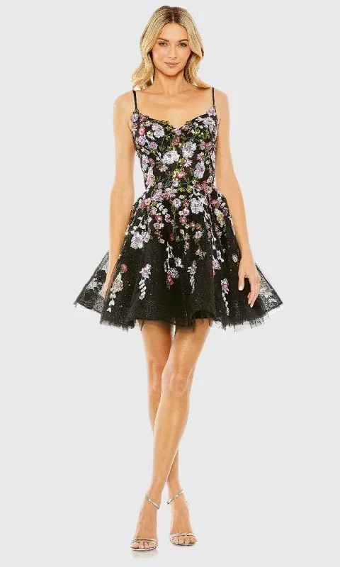 Bargain Prices Mac Duggal 20643 - Embroidered Sleeveless Cocktail Dress