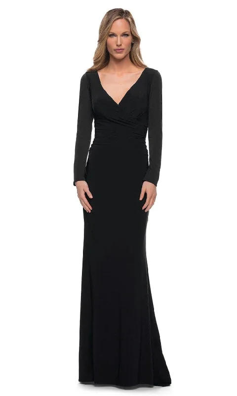 Price Drop La Femme - 29924 Fitted Sheath Evening Dress