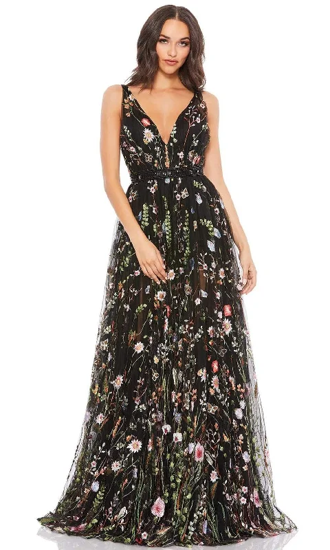 Today’s Deal Mac Duggal - 70132 Floral Embroidered A-Line Gown