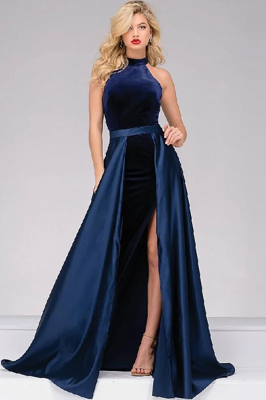 Overstock Jovani 45182 Velvet Dress with Satin Overlay Skirt 1 pc Black/Hot Pink in size 8 Available Overstock Jovani 45182 Velvet Dress with Satin Overlay Skirt 1 pc Black/Hot Pink in size 8 Available