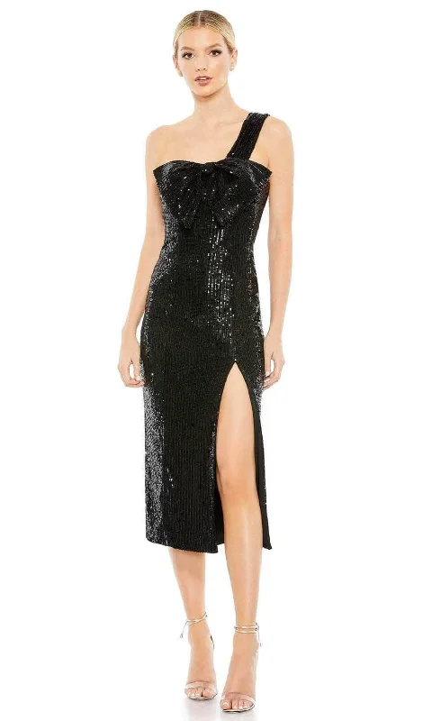 Special Promotion Ieena Duggal 11286 - Tea Length Sequin Cocktail Dress