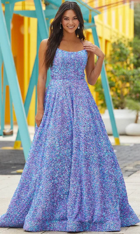 Price Rollback Amarra 88502 - Sequined Sleeveless Prom Gown