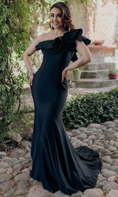 Price Meltdown Terani Couture 232E1289 - Ruffled Mother of the Groom Evening Gown