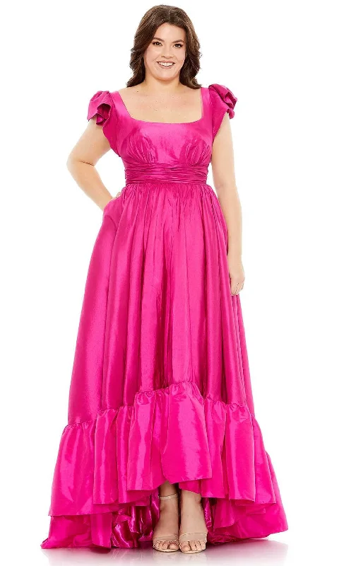 Shop and Save Mac Duggal 68150 - Flutter Sleeve Ruffle Gown