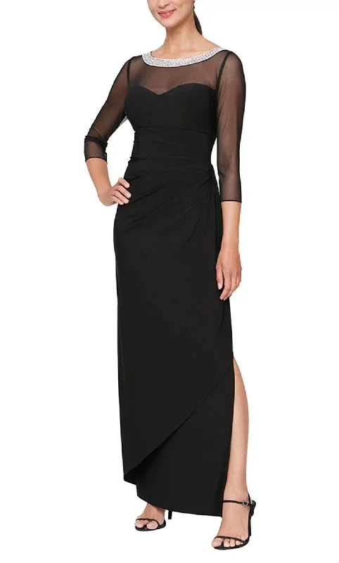 Price Reduction Alex Evenings 82351578 - Beaded Bateau Formal Dress