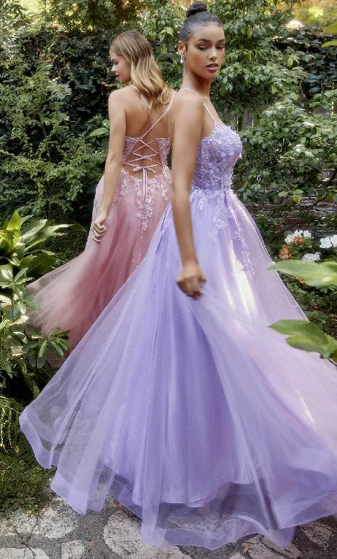 Daily Deals Andrea and Leo A1141 - Scoop Neck Classic Prom Gown