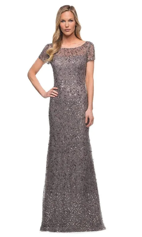 Unbeatable Prices La Femme - 29910 Sequined Formal Long Mother of the Bride Dress