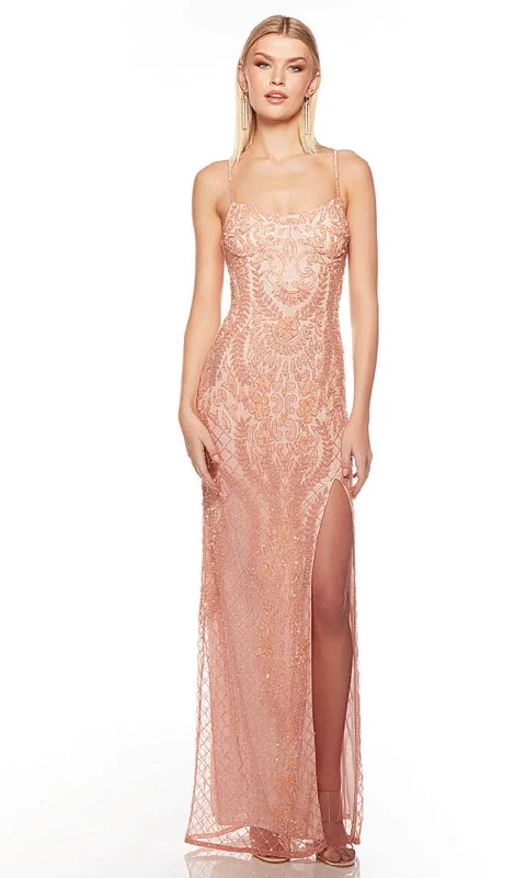 Big Discounts Alyce Paris 88004 - Embellished Sleeveless Evening Dress