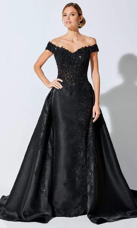 Warehouse Sale Ivonne D by Mon Cheri - 221D51 Off Shoulder A-Line Evening Dress