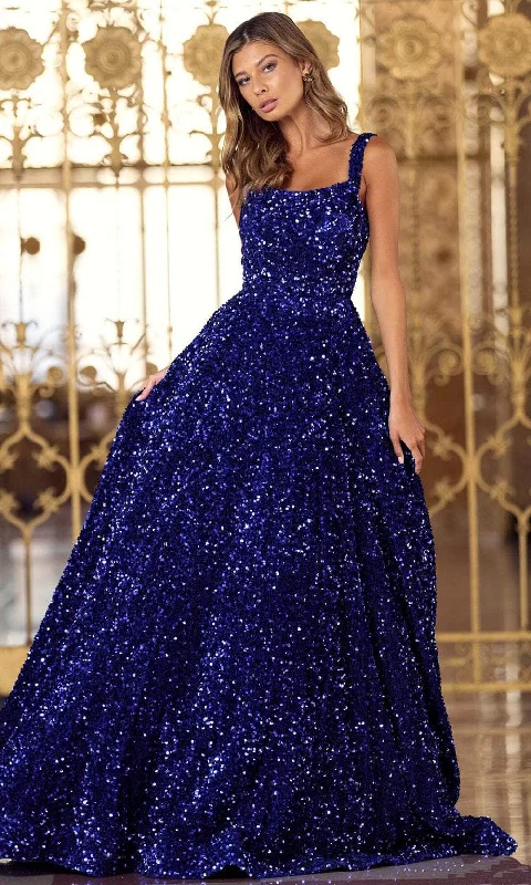 Clearance Event Sherri Hill 55093 - Sleeveless A-line Prom Gown