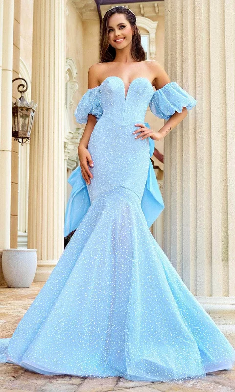 Markdowns Portia and Scarlett PS24065 - Bow Back Detailed Prom Dress
