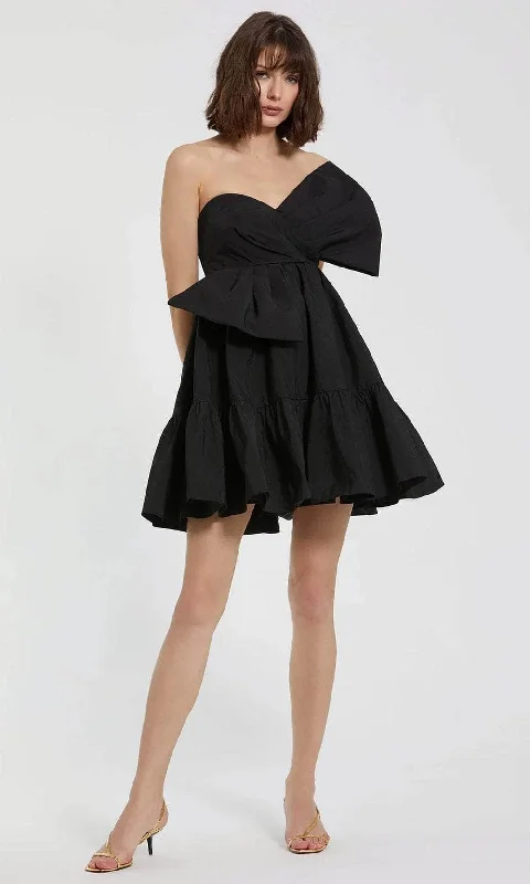 Instant Discount Mac Duggal 20937 - Sweetheart Oversized Bow Cocktail Dress