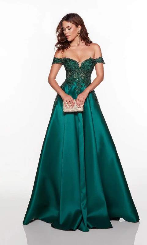 Today’s Special Alyce Paris 61324 - Off  Shoulder Mikado Dress
