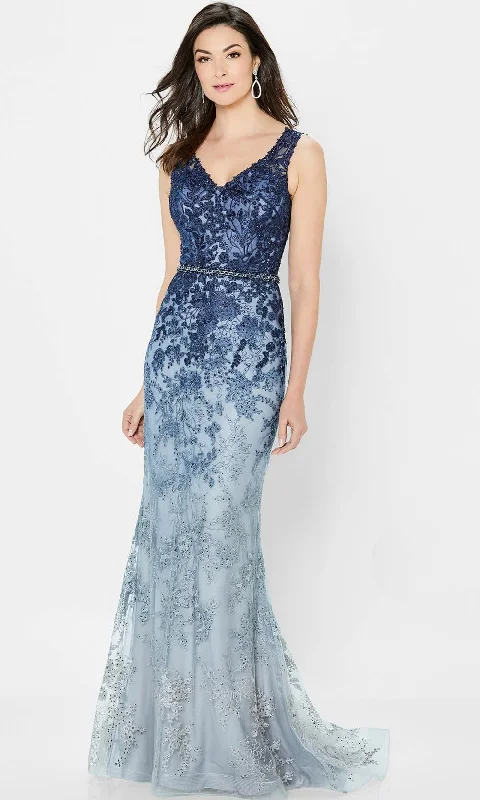 Discount Days Montage by Mon Cheri 122903 - Lace Ombre Evening Gown