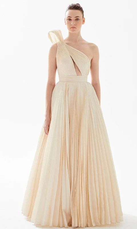 Incredible Offers Tarik Ediz 98272 - Cutout Bodice Evening Gown