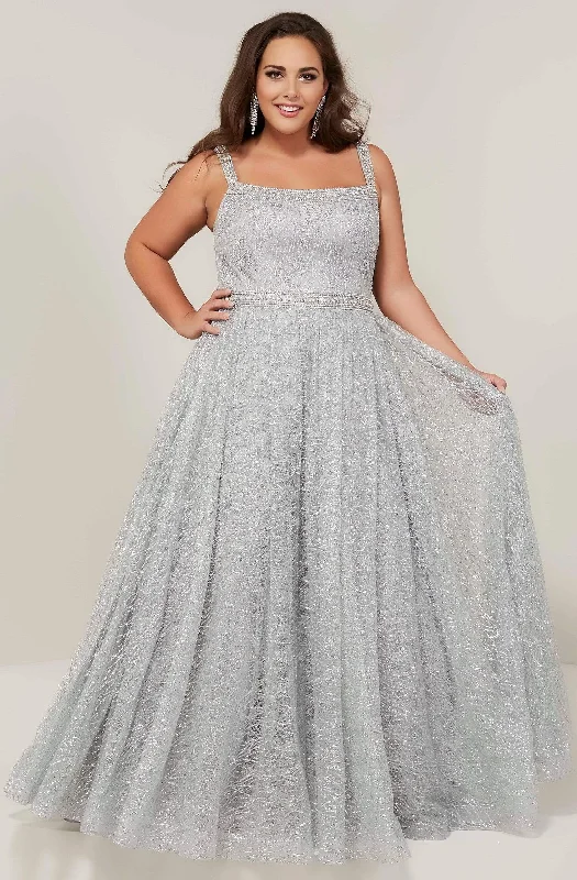 Discount Deals Tiffany Designs - 16381 Beaded Sparkle Tulle A-line Dress