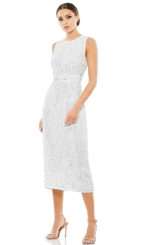 Blowout Deals Mac Duggal Cocktail - 70264D Geometric Beaded Dress