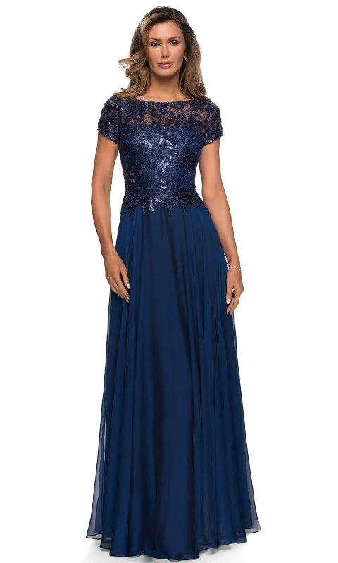 Today's Special La Femme - 27924 Sequined Lace A-Line Mother of the Bride Dress
