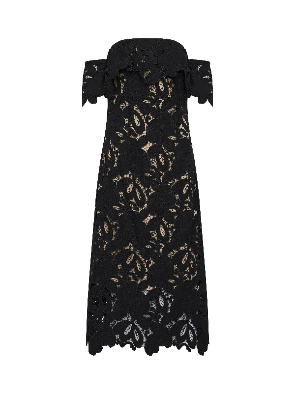 Online Exclusive Monte Carlo Off-Shoulder - Black