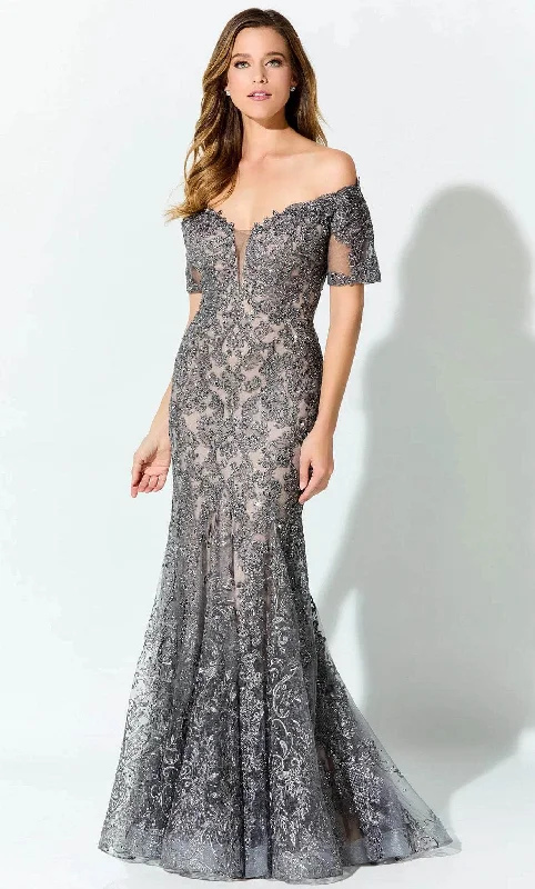 Today’s Special Ivonne D ID925 - Embroidered Short Sleeve Mother of the Bride Dress