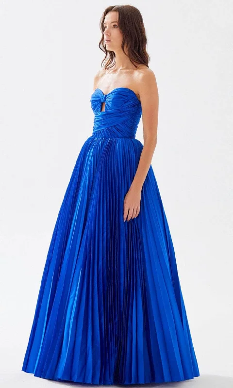 YEAR-End Clearance Tarik Ediz 52102 - Bow Motif Cutout Prom Dress