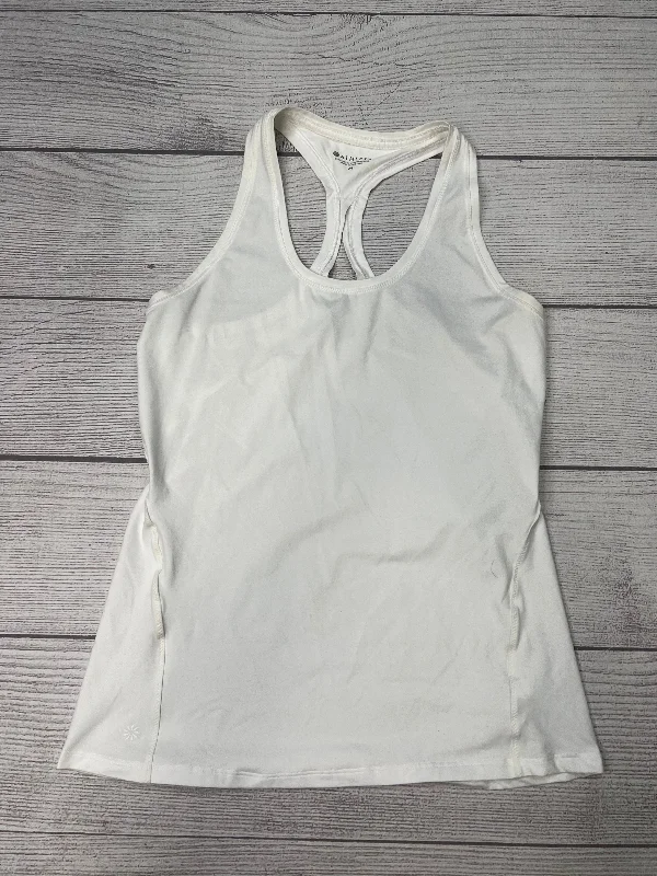 Price Buster Athletic Tank Top By Athleta In White, Size: M