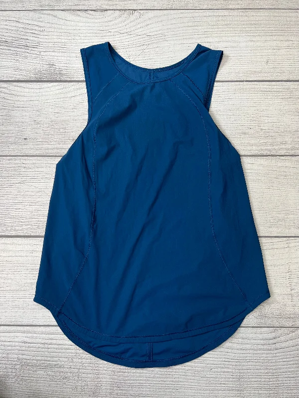 Bargain Prices Athletic Tank Top By Lululemon In Blue, Size: S