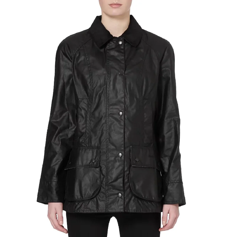 Lowest Price Beadnell Wax Jacket In Black