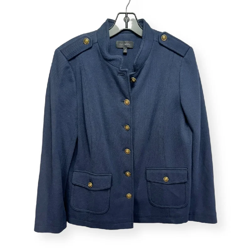 Great Deals Blazer By Talbots In Navy, Size: 14