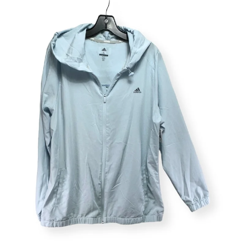 Flash Sale Blue Athletic Jacket Adidas Golf, Size Xl