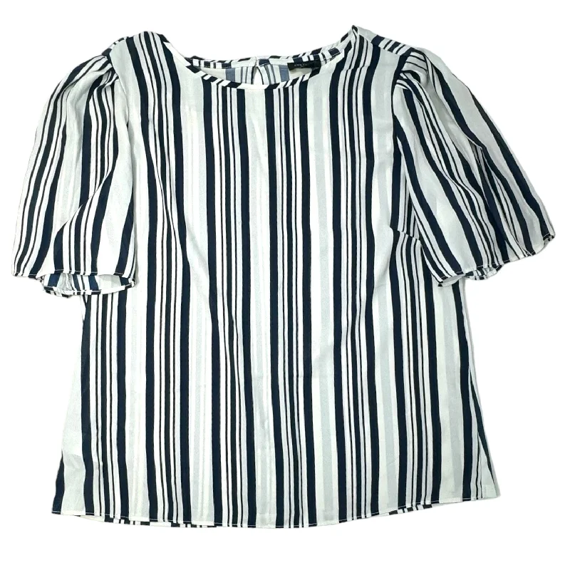 Fantastic Offers Blue Top Short Sleeve Ann Taylor, Size S