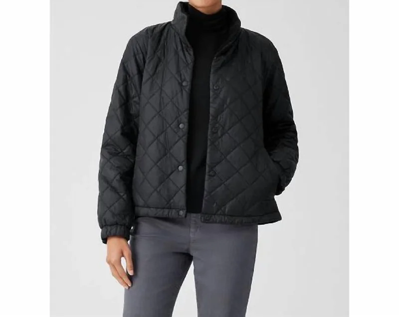 Best Bargains Eggshell Reversible Jacket In Black