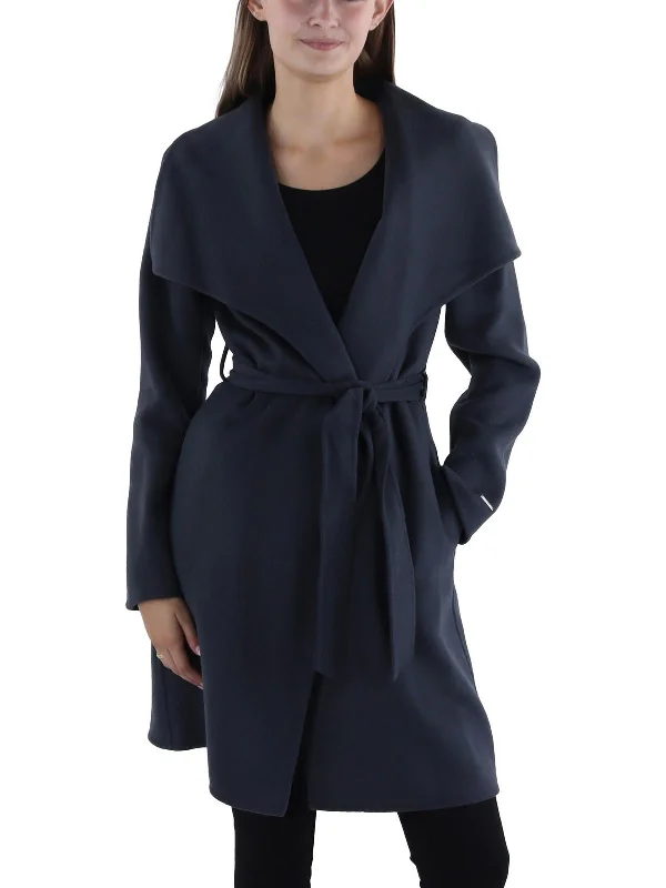 Can't Miss Ellie Womens Winter Wool Wrap Coat
