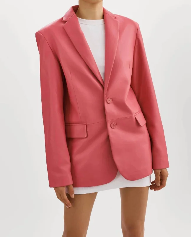 Price Slash Felina Blazer In Rosie