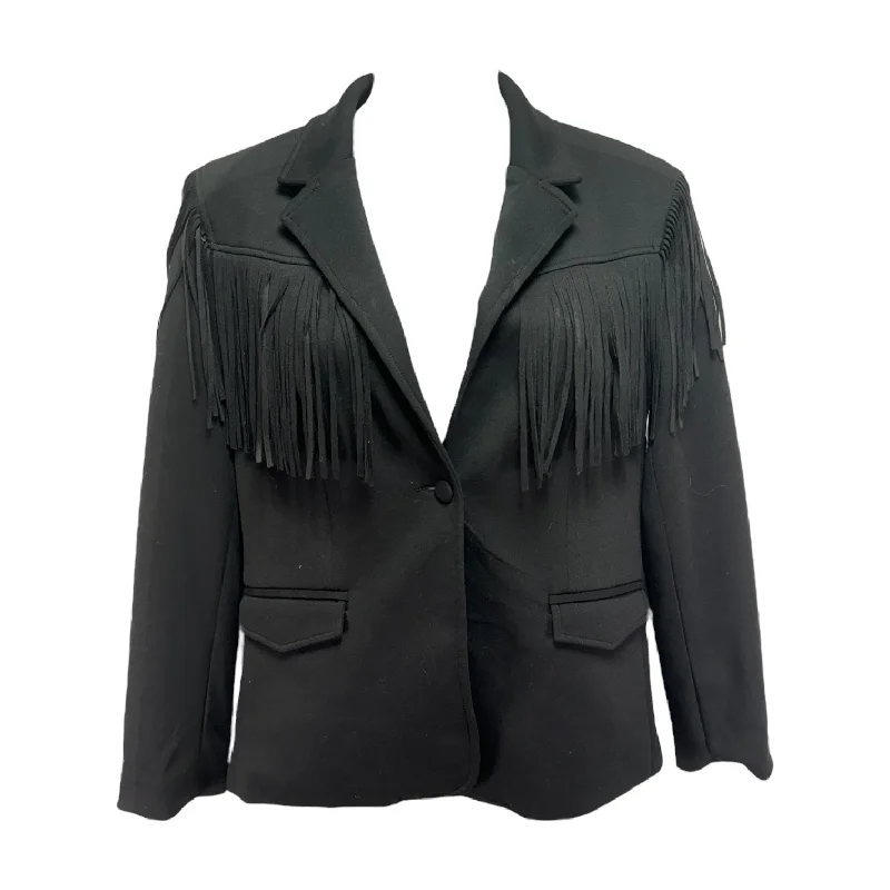 Fringe Blazer By Blanknyc In Black, Size: M